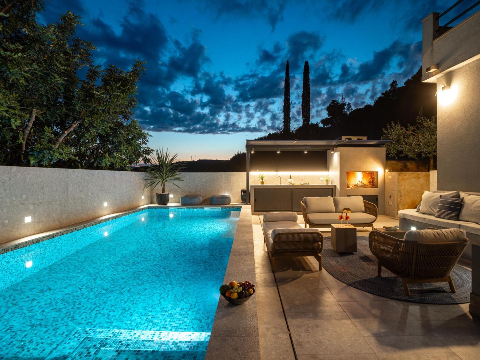 Apartments Belic With Pool Jelsa  Kültér fotó